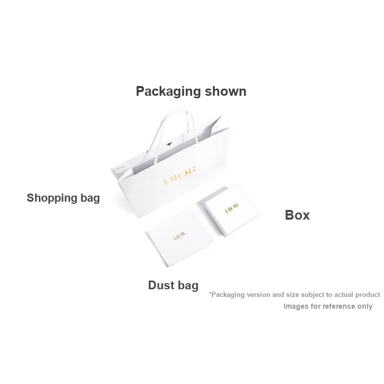 DIOR Caro Sheepskin Shoulder Bag Mini Women's Milk White-6