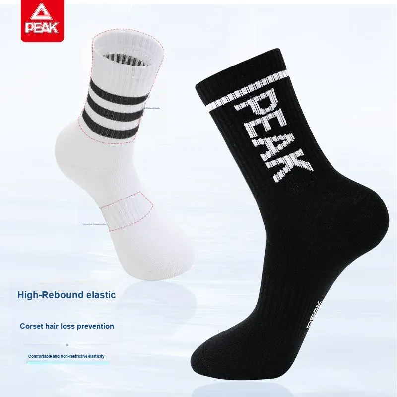 PEAK Unisex Basketball Socks-4