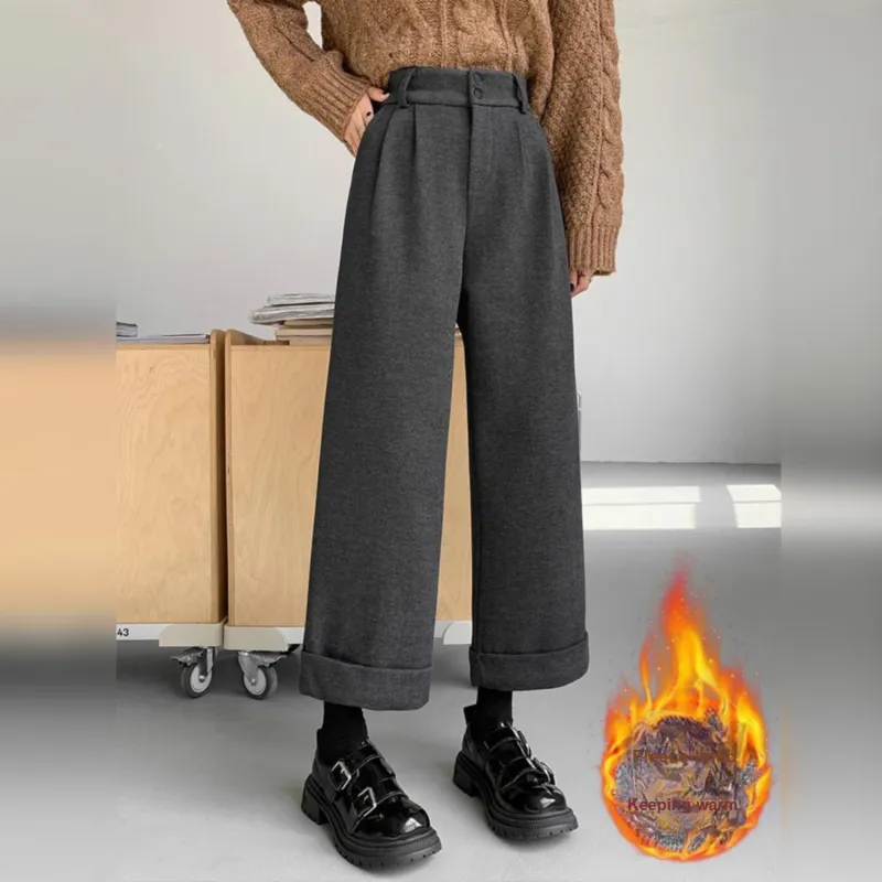 Wbwq Suit Trouser Women's Dark Gray-3