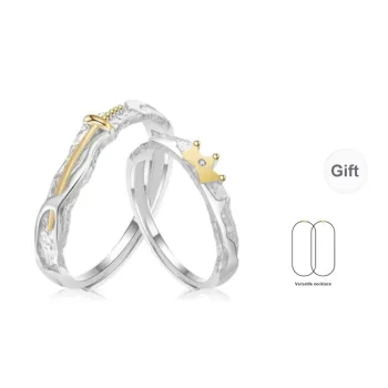 Kim Ka Fook S925 Silver Rings Unisex