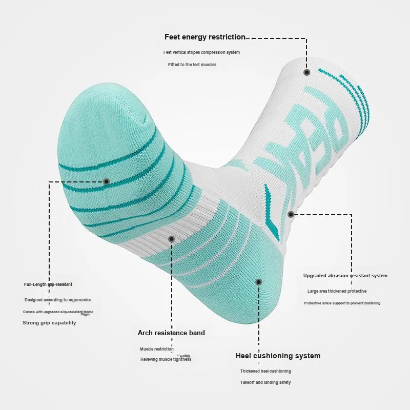 PEAK Unisex Knee high Socks-4