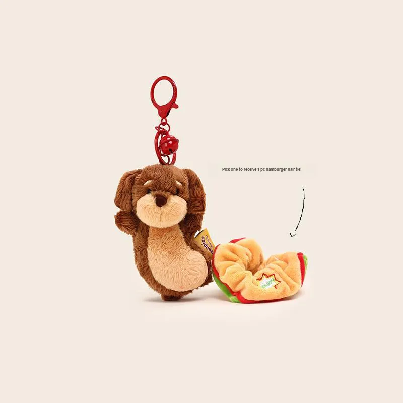Jinnew Plush Keychains Unisex 11.5cm Height-1