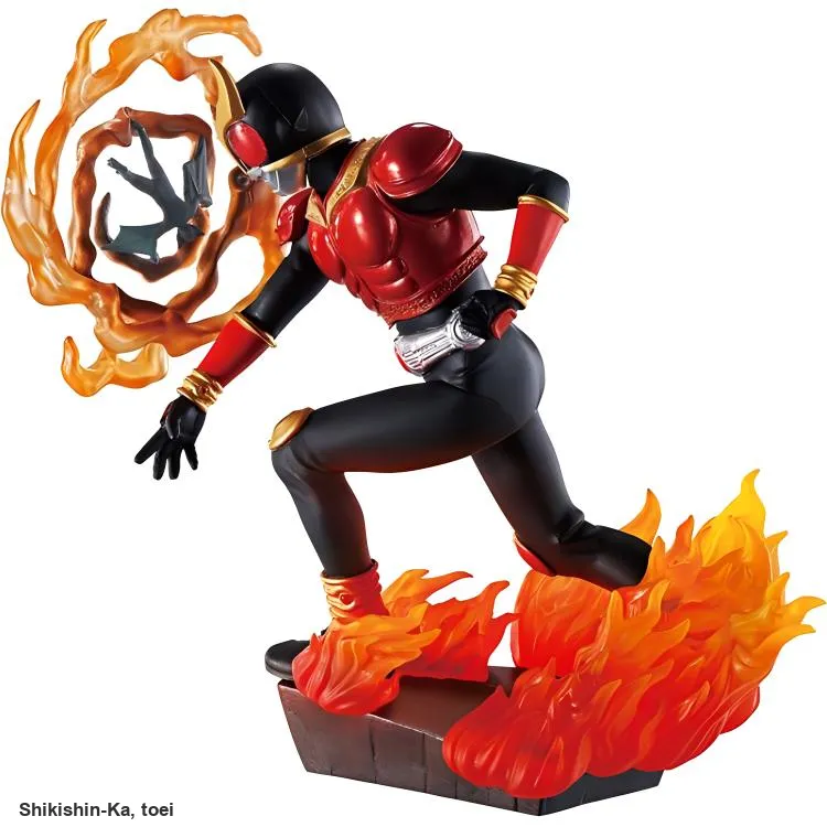 MegaHouse Kamen Rider Kuuga Awakening Memory 01 Scale Figures 7cm-3