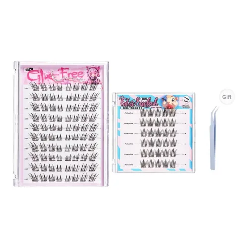 BQI Лиса Series+Русалка Клей Бесплатно Искусственные ресницы Увеличивающие объем Стиль Естественный Длинные Стиль