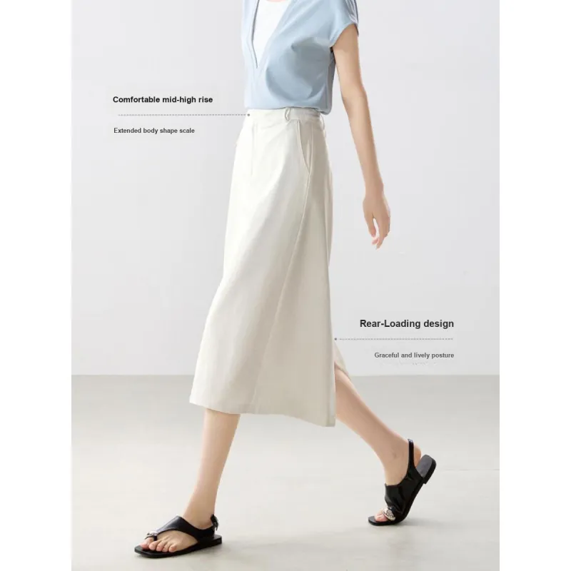 Mo Han Yi Mei Casual Long Skirt Women's-1