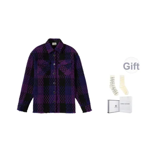 Charlie Luciano Рубашка Унисекс Фиолетовая