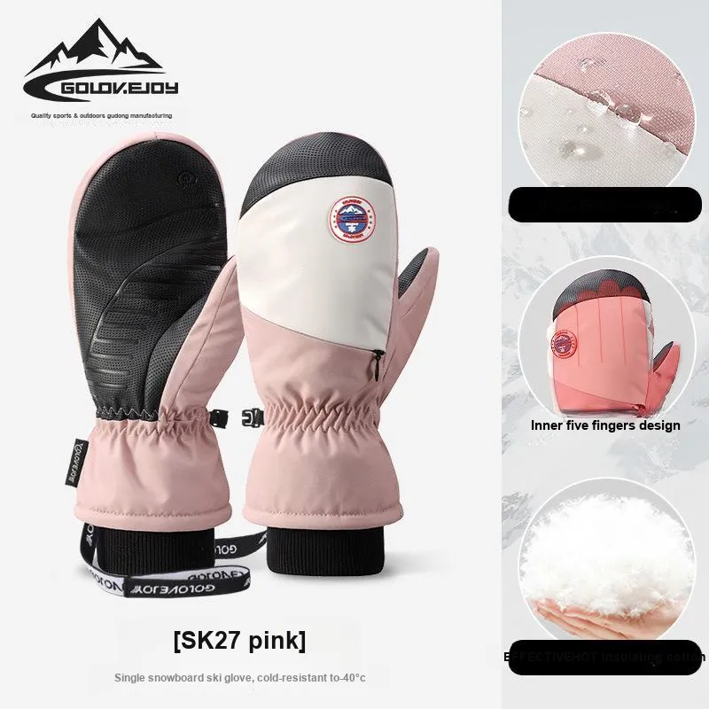 GOLOVEJOY Ski Gloves-4
