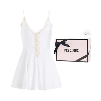 OEING Nightgown Women's Gift Box Set White