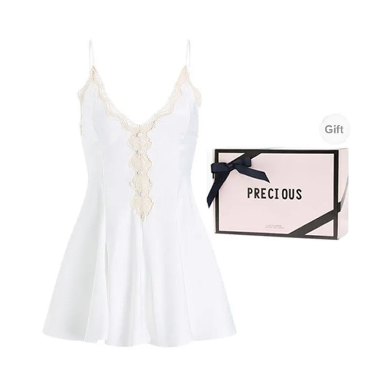 OEING Nightgown Women's Gift Box Set White-0