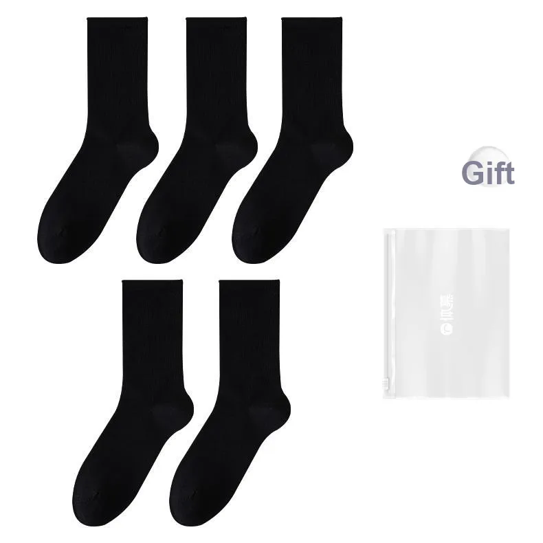 Temooues Mid Calf Socks Unisex Shopping Bag Combo Set-21