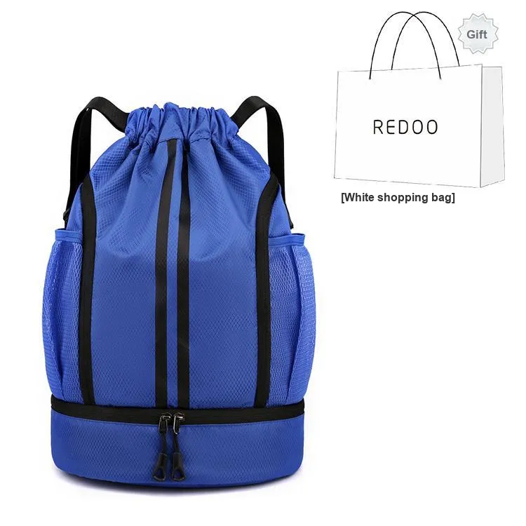 REDOO Oxford Travel Bag Regular Unisex Black/Blue/Orange/Gray-4