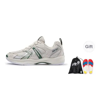 Kawasaki Badminton Shoes Unisex Beige Yellow Green