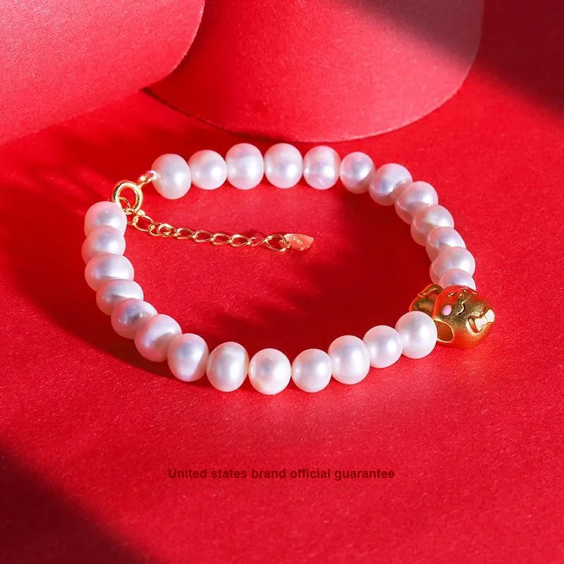 IDOKAWA Freshwater Pearl Bracelets Women's White-2
