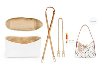 GUYI DuPont Paper Bag Accessories Women's White Tri Color