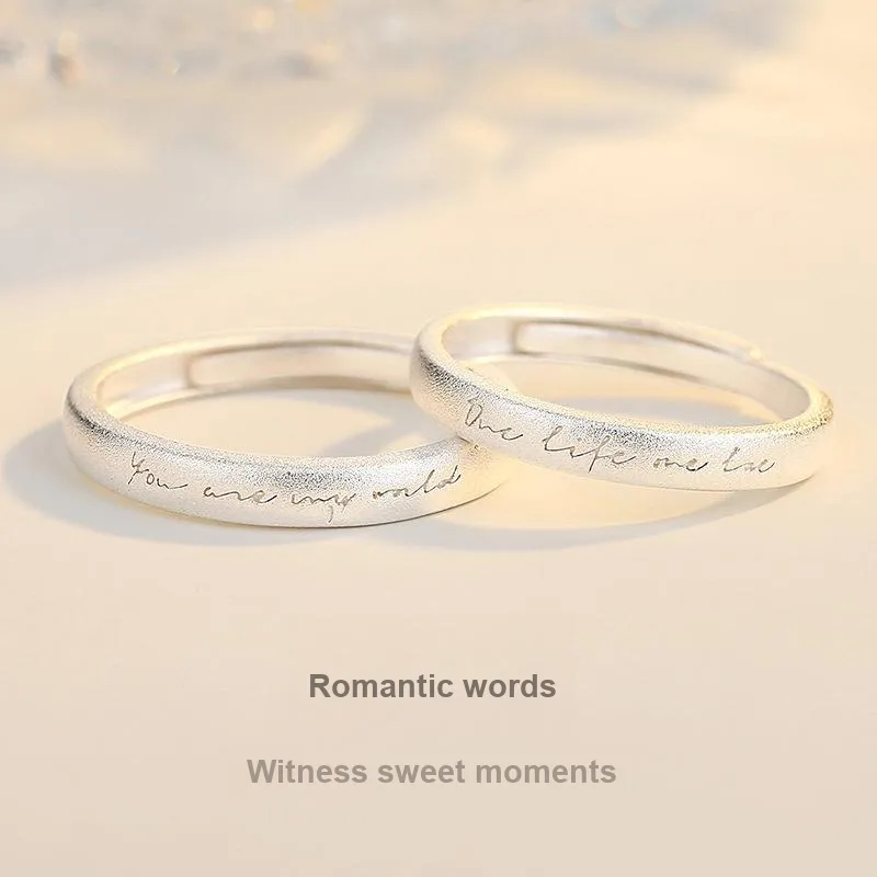 ZOKS S999 Fine Silver Rings Unisex-3