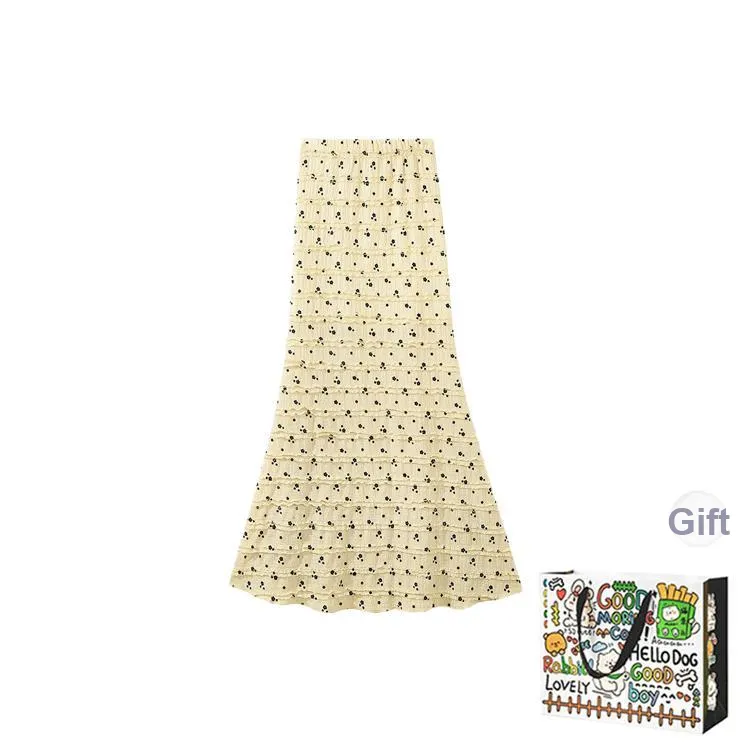 Dippanis Casual Long Skirt Women's-6
