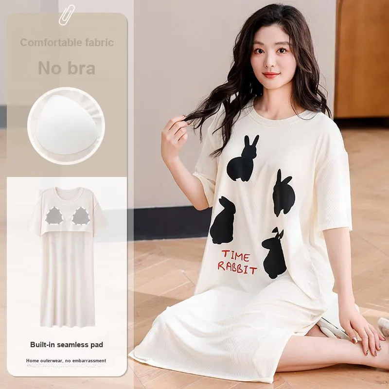 Pretty lady Women's Nightgowns-1