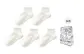 5 Pack (White)+Shopping Bag