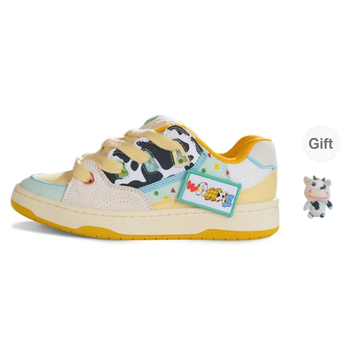 Ollieskate Slip Resistant Quick Dry Low Top Skateboard Shoes Unisex Cow Xiaoxin Color Scheme