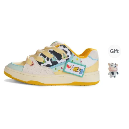 Ollieskate Slip Resistant Quick Dry Low Top Skateboard Shoes Unisex Cow Xiaoxin Color Scheme