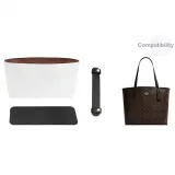City33 (Black Gold) Set of 3[Shoulder Strap Pad+Bottom Pad+Brown Waterproof Liner]☆No Layering