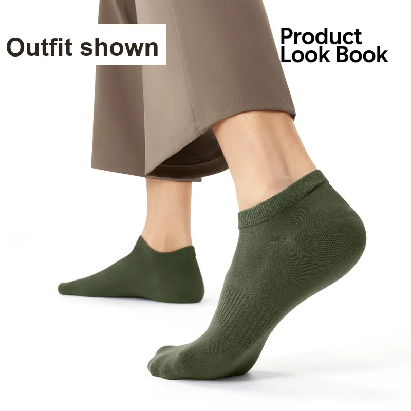 Mast Point No Show Socks Men's 5 Pack-8