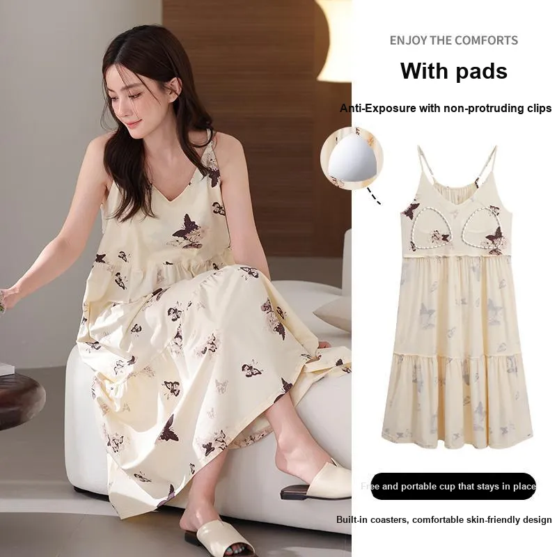 Lan Miao Women's Nightgowns-5