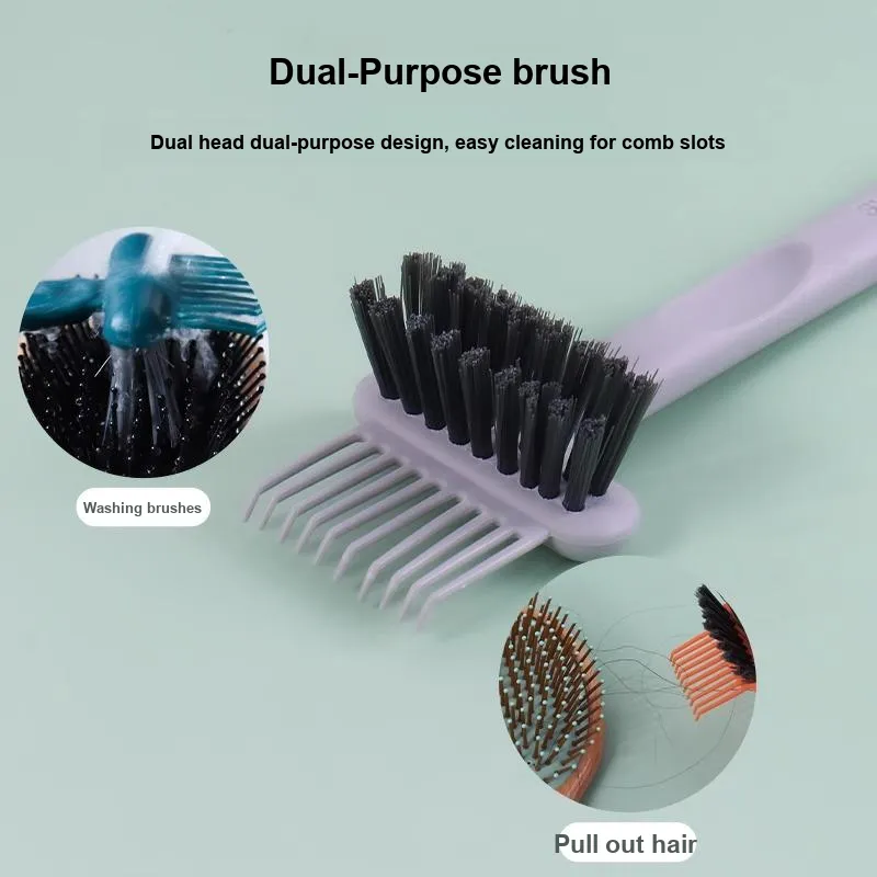 LOVANSO Comb Cleaning Brush Air Cushion Airbag Massage Comb For Detangling And Volumizing Hair Cleaning Hair-2