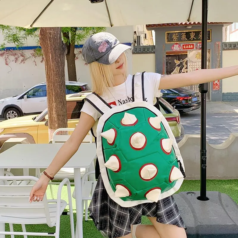 Debecca PU Backpack Regular Unisex Green-3