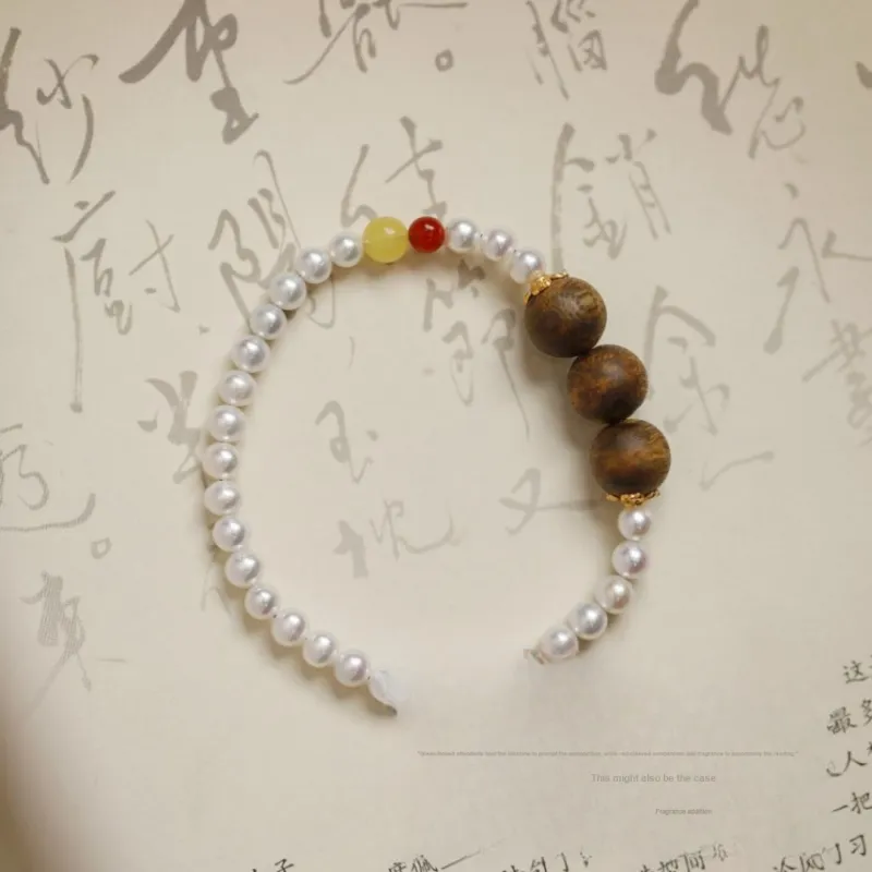FANGYUANXIAOFU Auspicious Year Of The Snake Kyara Bracelets Unisex-4