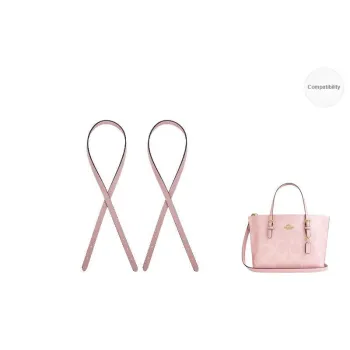 Ingenuity Handmade Microfiber Bag Strap Women's Rouge Pink