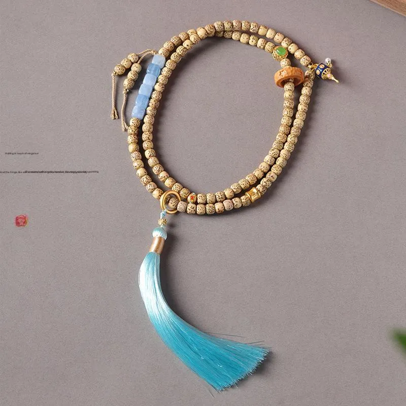 Jinghua Record Star Moon Bodhi Seeds Bracelets Unisex-2