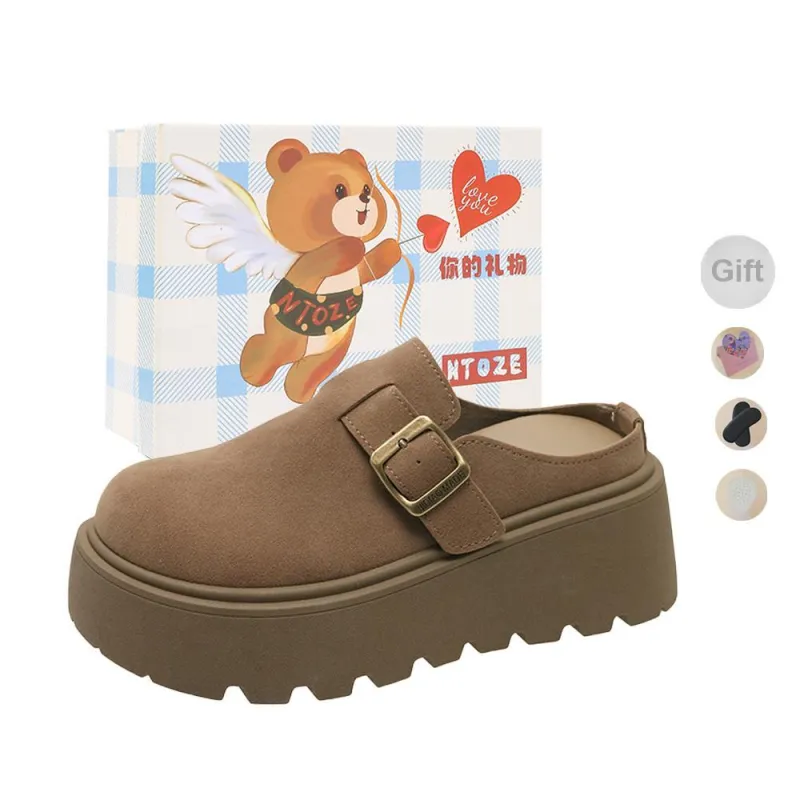 NTOZE Abrasion Resistant Wrap toe Slippers Women's-4