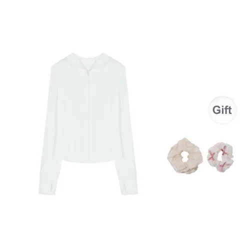 SUSANSAN Breathable Quick Dry Girl UV Protection Coat Petite Breathable Cardigan Ice Silk Top Women's