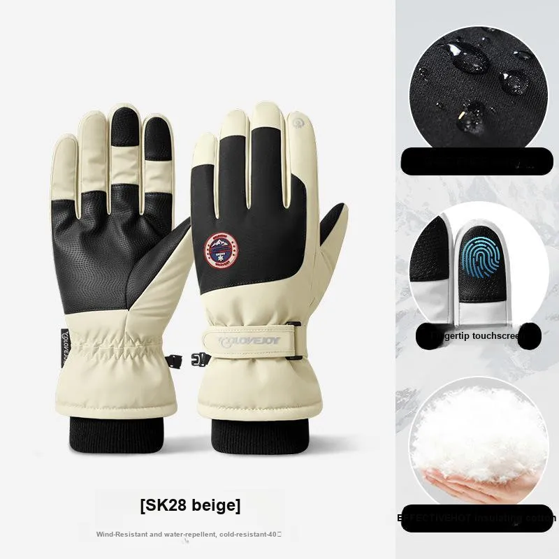 GOLOVEJOY Ski Gloves-3