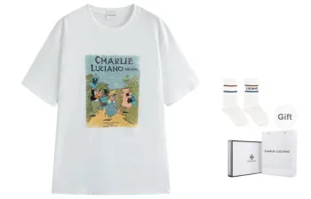 Charlie Luciano T Shirt Unisex White
