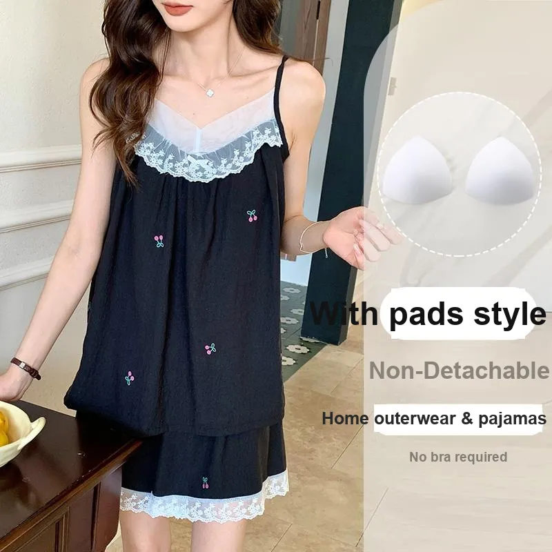 OUSHIBO Pajama Set Women's Image Color-1