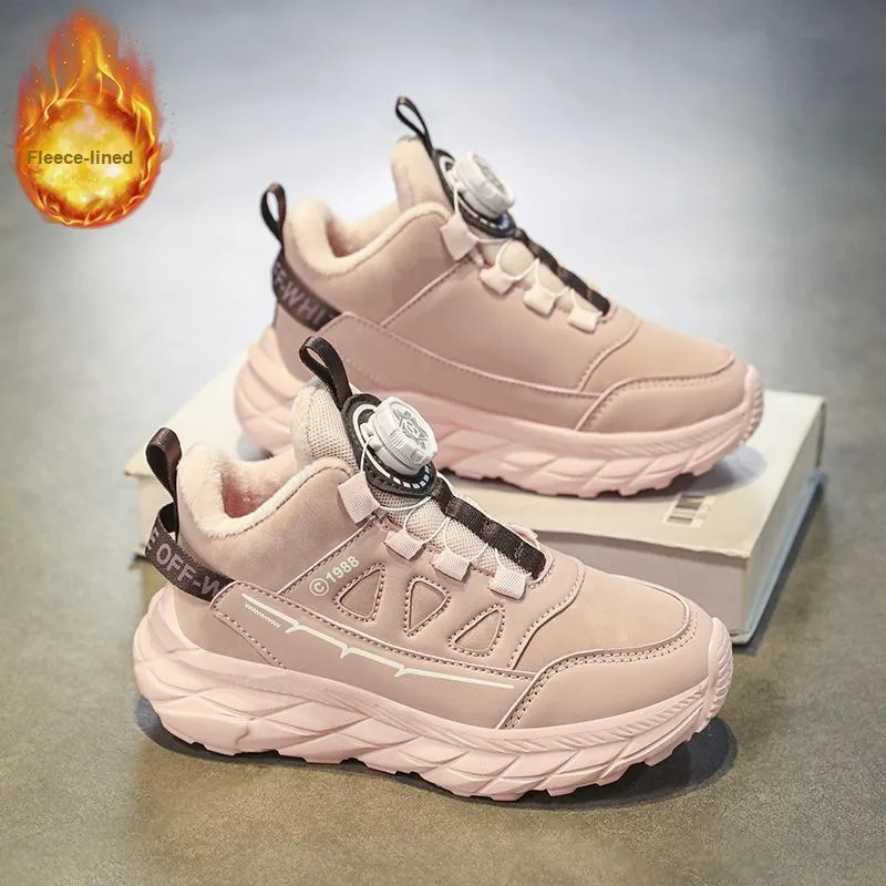 ROBINHOOD Slip-Resistant Cushioning Wear-Resistant Rebound Warm Kids' Running Shoes Kids'-4