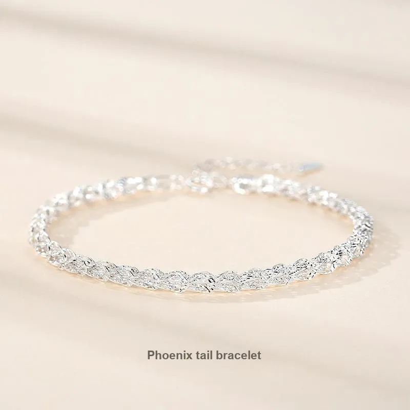 JESCAKOO S925 Sterling Silver Bracelets Women's-1