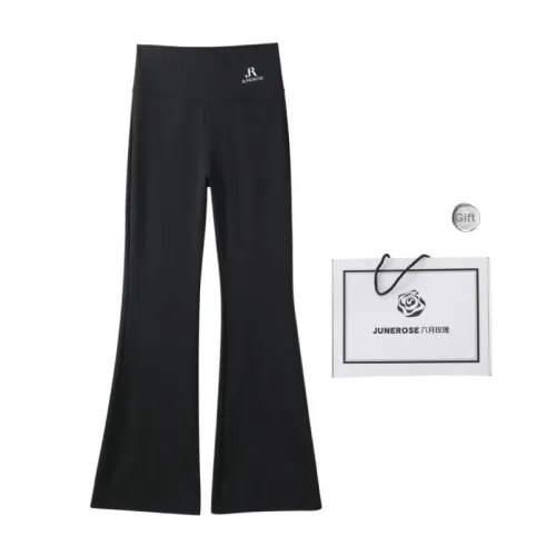 JUNEROSE Long leggings Includes Gift Box Sets Women's Black