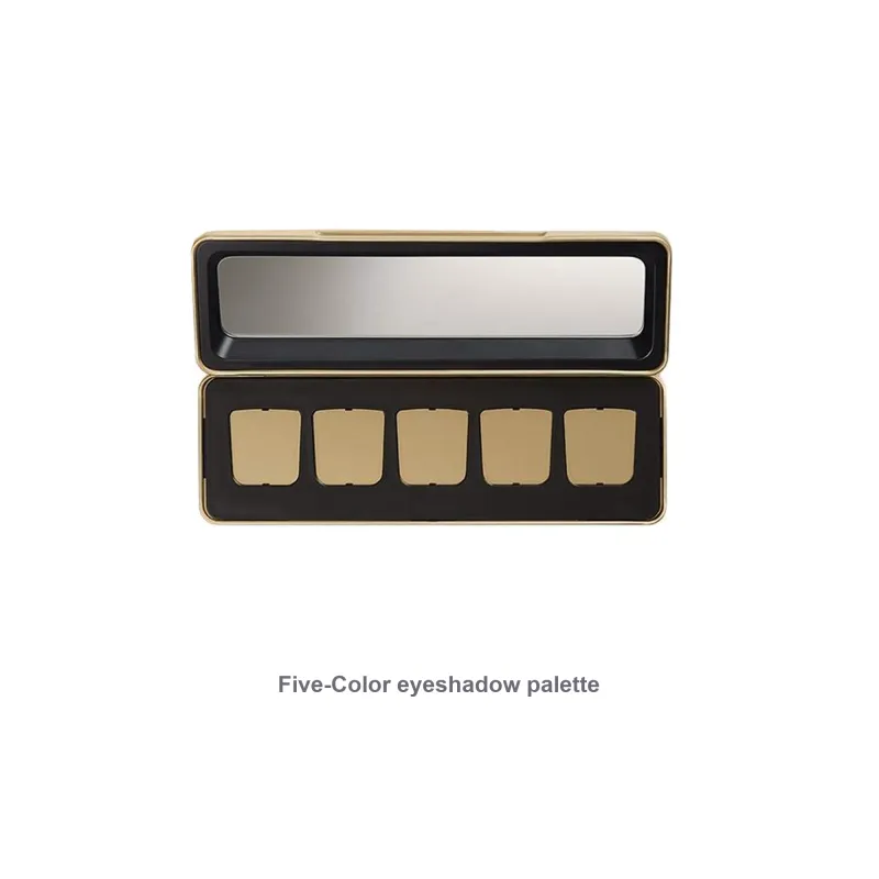 Hourglass 5 Colors Dial Eyeshadow Compact Portable-2
