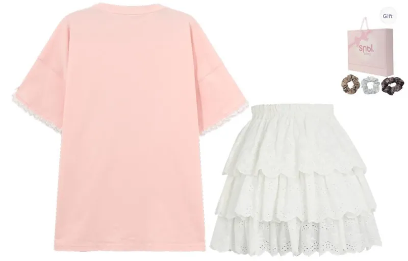 SNBL Two Piece Skirt Sets Women's-1