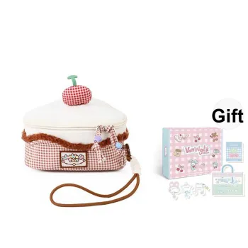 VANWALK Happy Band Musical Note Collection Polyester Storage Bag Women's Cherry Cake
