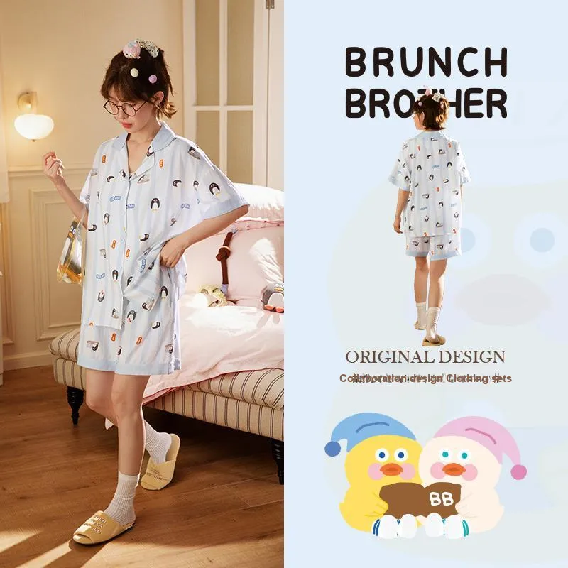 Gongdie x Brunch Brother Pajama Set Unisex-1