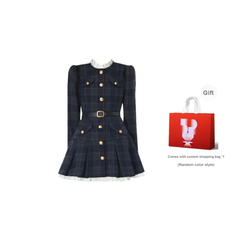 FLIM Long Sleeved Dresses Women's-12