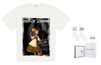 Charlie Luciano T Shirt Unisex White