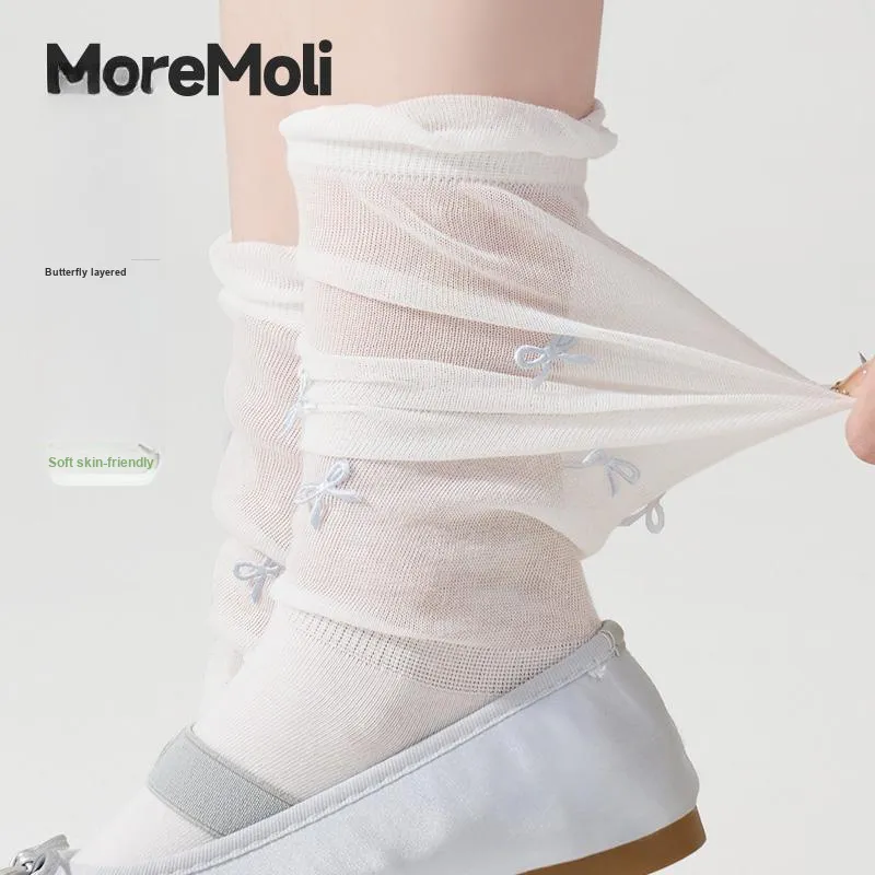 Moremoli Knee-High Socks Women's 2 Pack-1