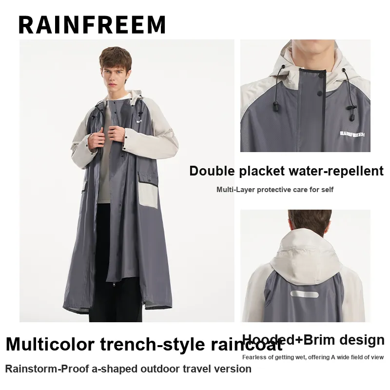 RAINFREEM Polyester Wind And Raincoat-8