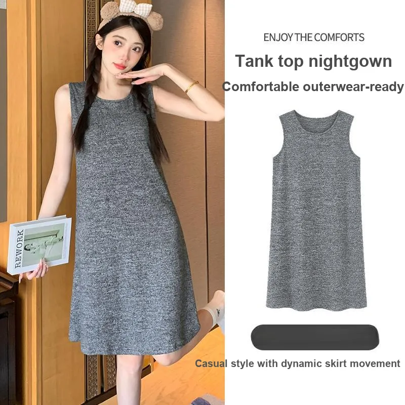 MADALLO Nightgown Women's Dark Gray-1