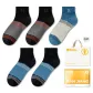Black 2+Navy Blue 2+Blue (5 Pack)